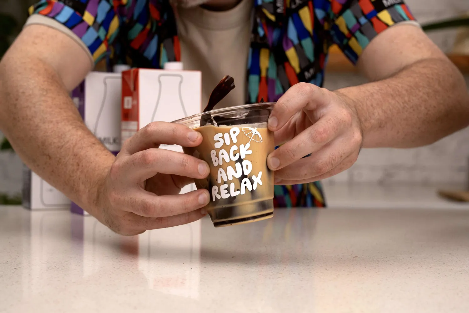 Cracking Choc Iced Latte