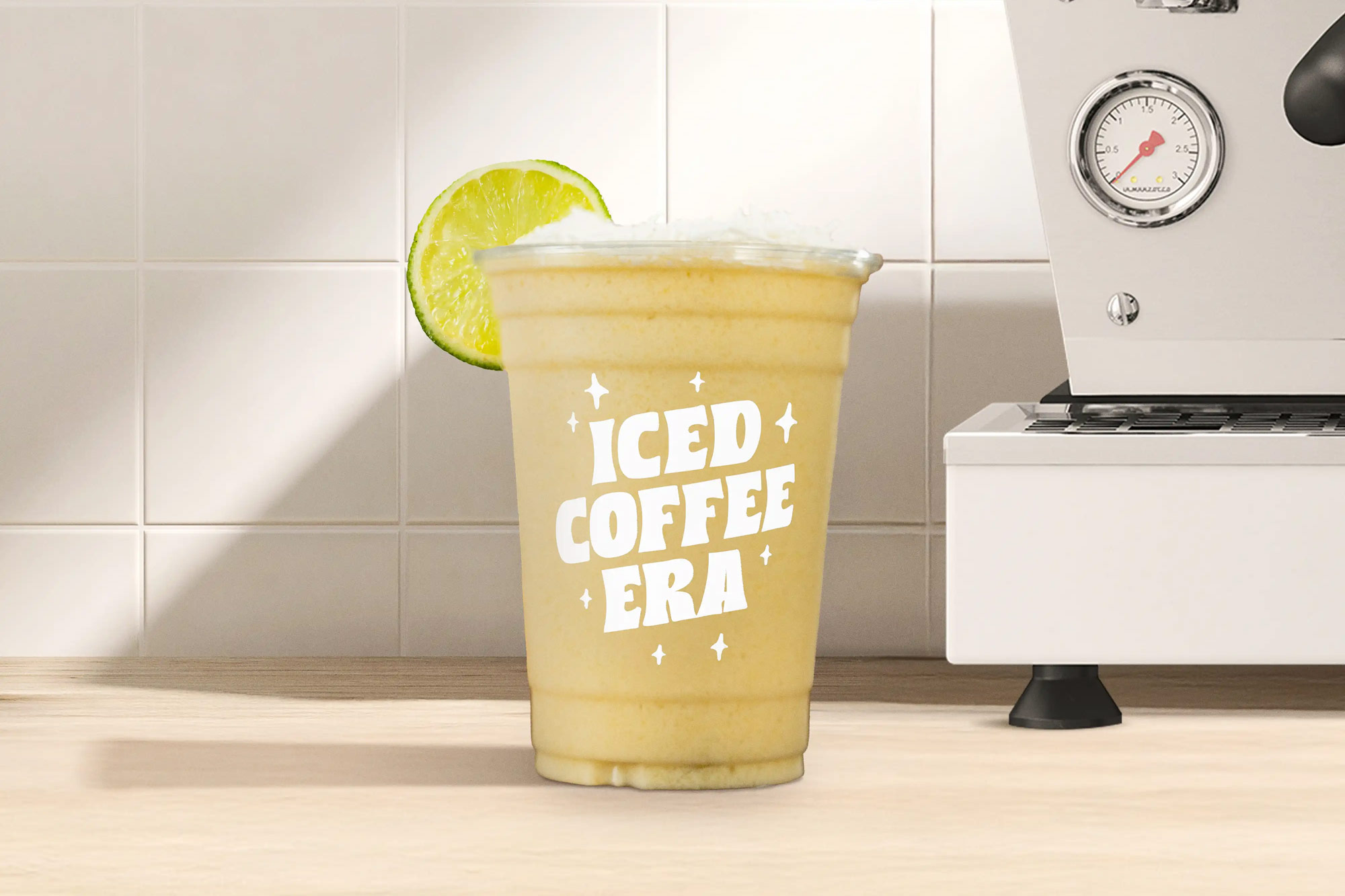 Coconut Mango Frappe