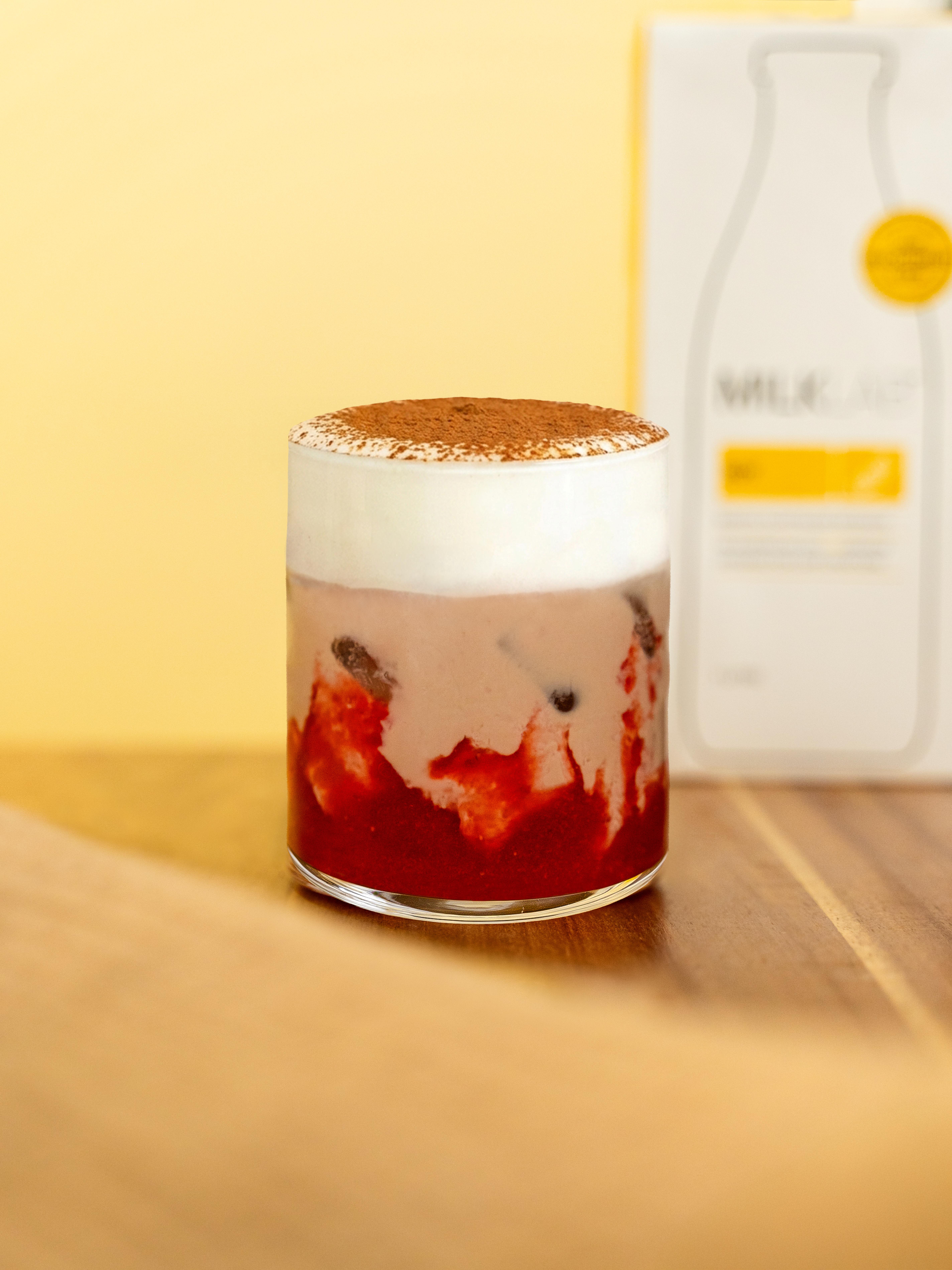 Strawberry Choco Latte