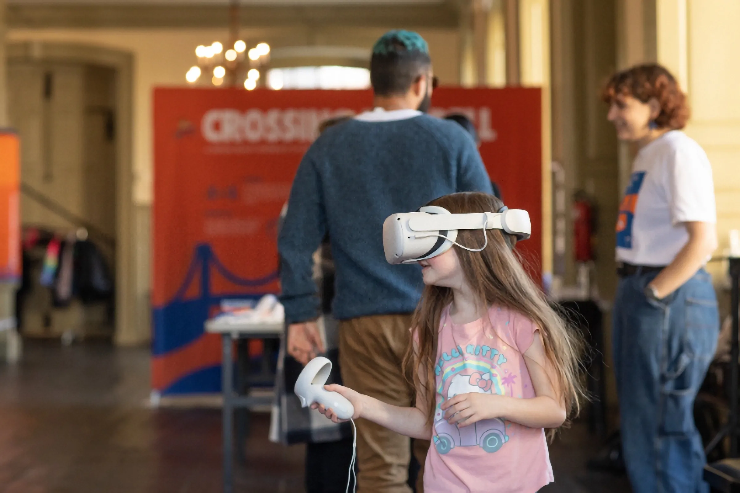 Triangle behind a mountain range made with structural grid like texture