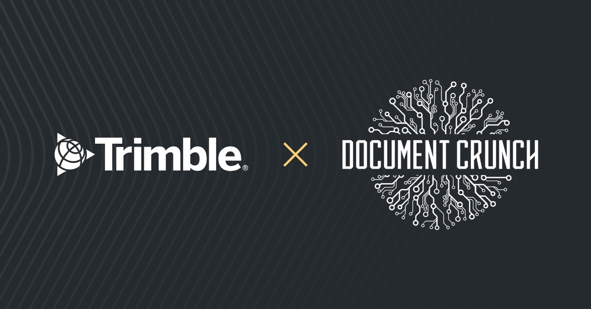 Trimble to Acquire Document Crunch to Add AI-Powered Risk Management