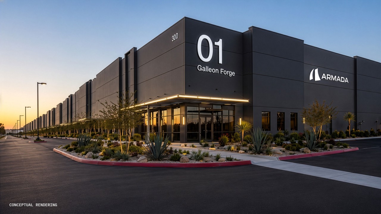 Armada Announces Agreement with Johnson Controls for Galleon Forge One