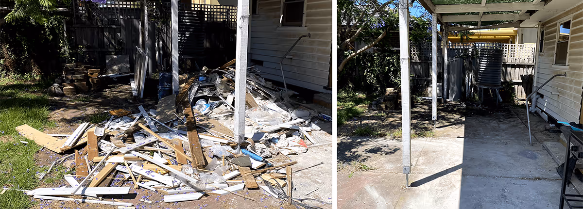 Backyard Rubbish Removal Geelong Rubbish Removal Service