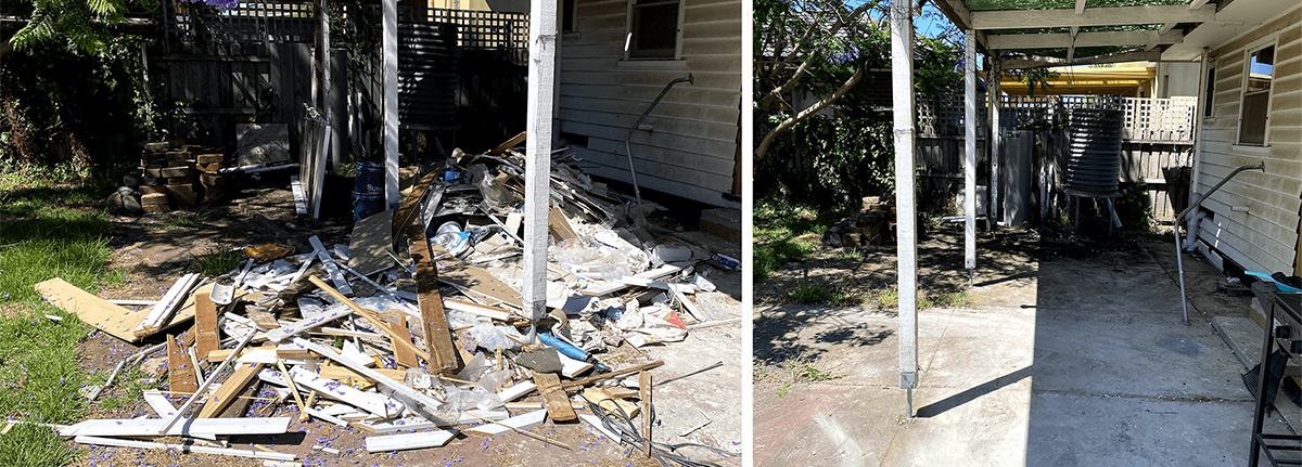 Backyard Rubbish Removal Geelong Rubbish Removal Service
