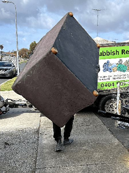 Sofa donation to charity