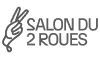 Logo Salon du 2 Roues avec un design de roue stylisée à gauche