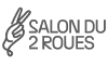Logo Salon du 2 Roues avec un design de roue stylisée à gauche