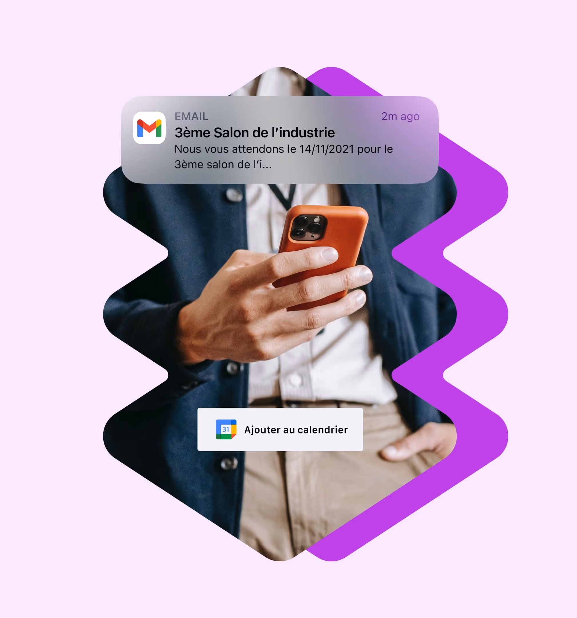 Illustration notification en temps réel