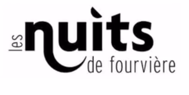 Logo noir et blanc du festival Les Nuits de Fourvière.