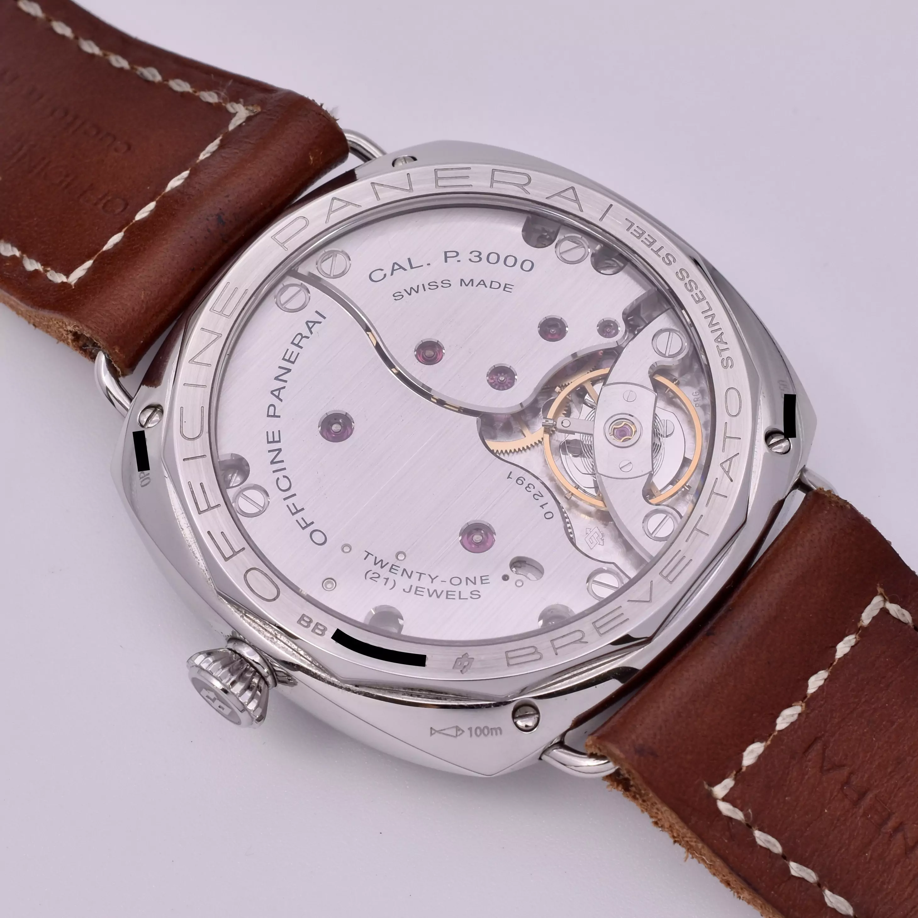 Back image of the Panerai Radiomir California 3 Days Limited Edition PAM00448