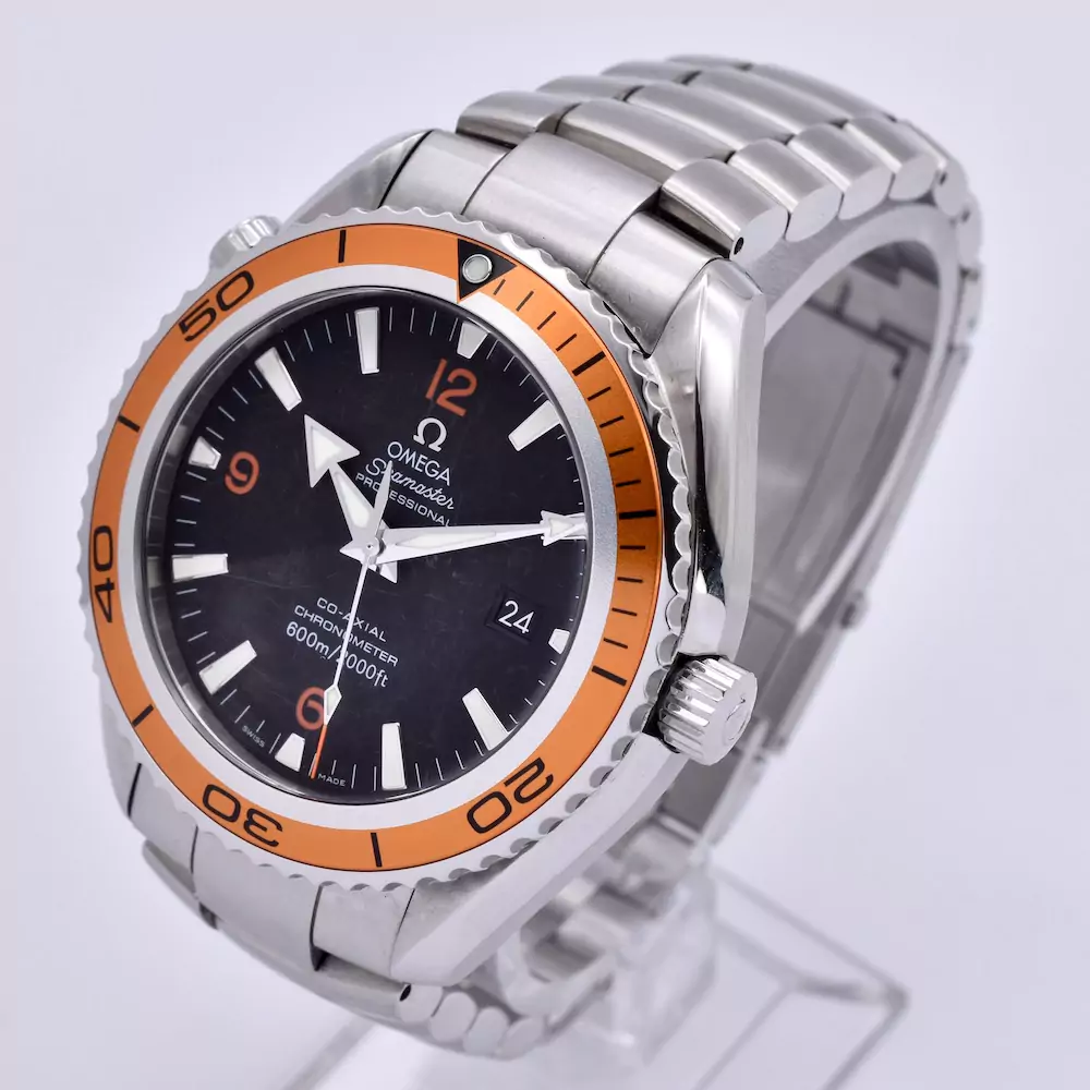 Front right image of the Omega Seamaster Planet Ocean 45.5mm Fully Serviced 2208.50.00