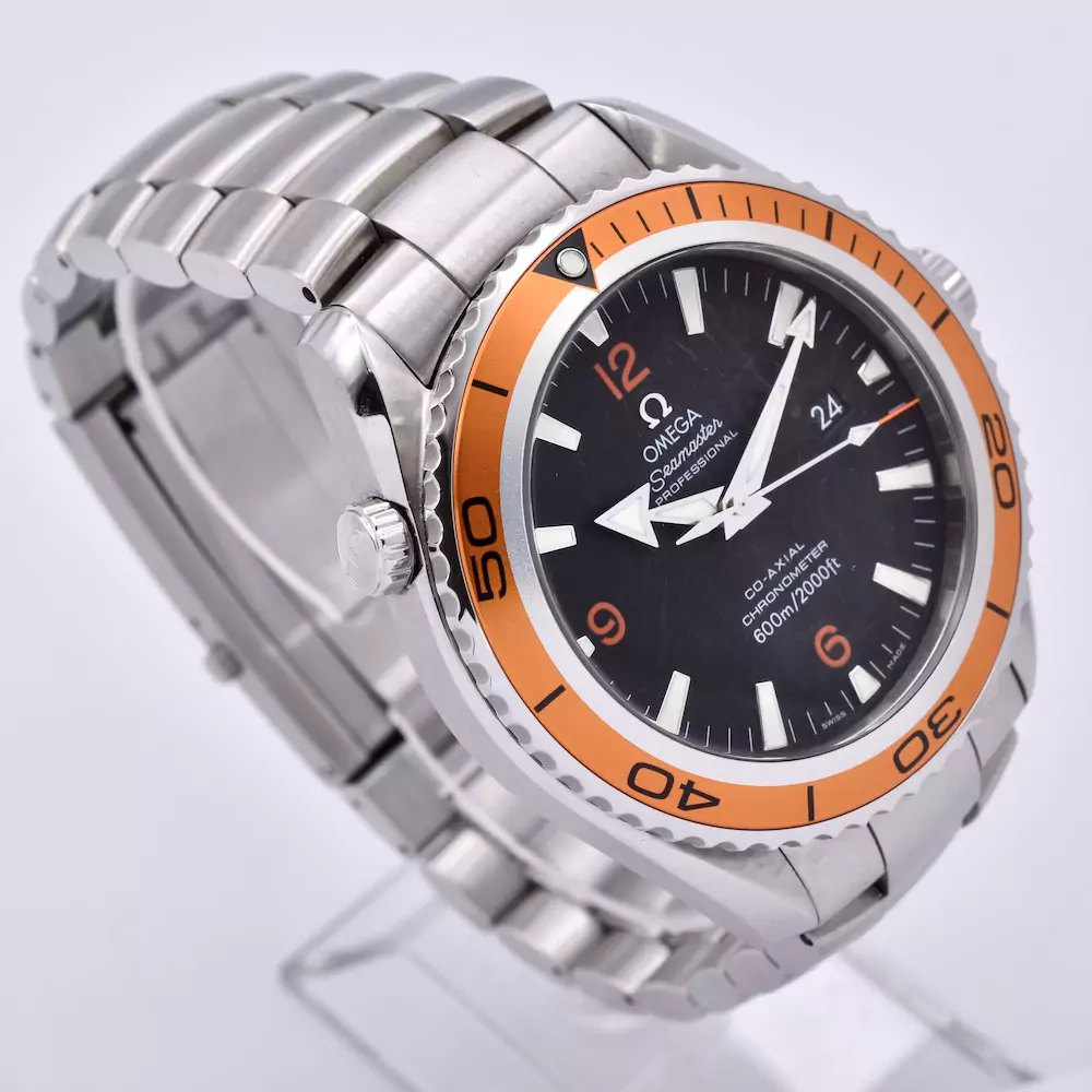 Front Left image of the Omega Seamaster Planet Ocean 45.5mm Fully Serviced 2208.50.00