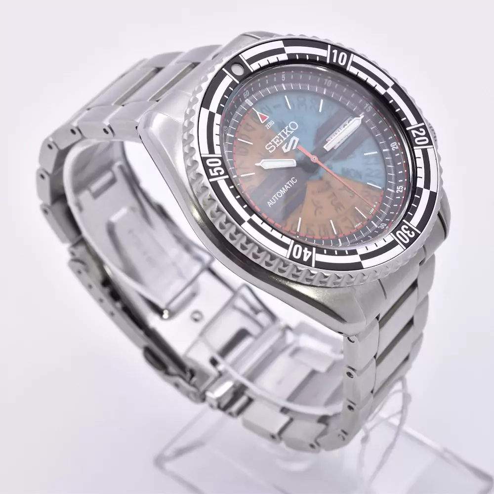 Front Left image of the Seiko 5 Sports Kosuke Kawamura Limited Edition SRPJ41K1