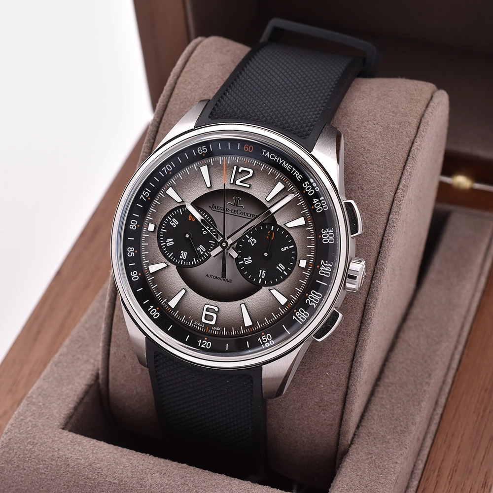 Close up image of the Jaeger-LeCoultre Polaris Chronograph  2025 42mm Chronograph Q902843J