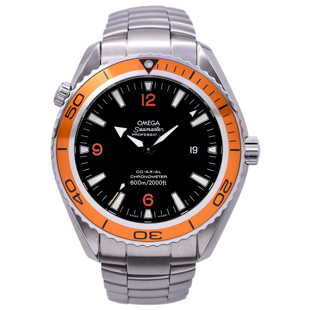 An image of the Omega Seamaster Planet Ocean 600M Co-Axial 45.5mm 2208.50.00