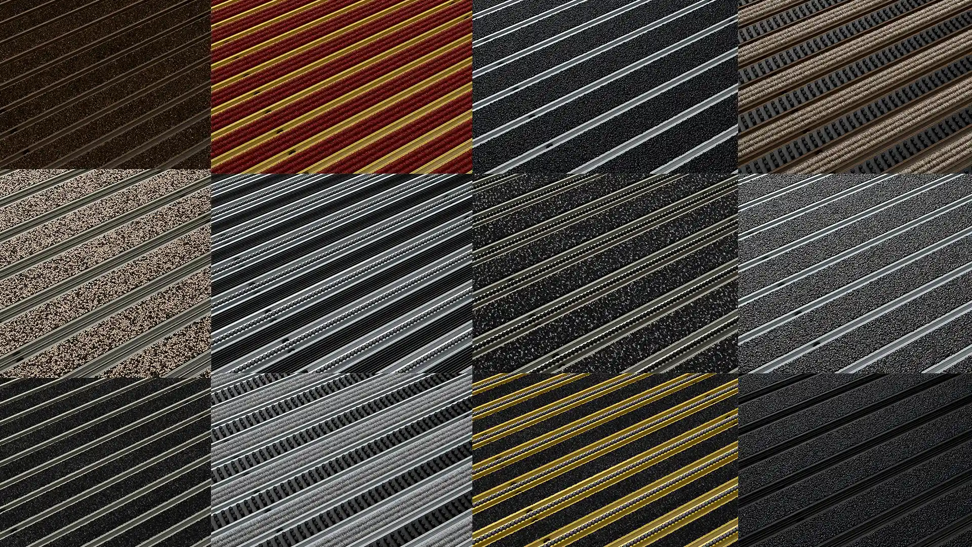 Emco Bautechnik Aluprofil Fußmatten Details in der Übersicht