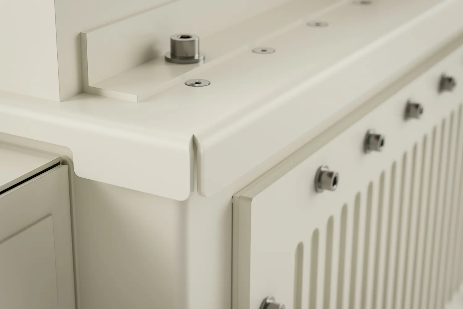 3D Freisteller eines Trenntransformators für ein mobile Defence System - Verarbeitungsqualität Gehäuse