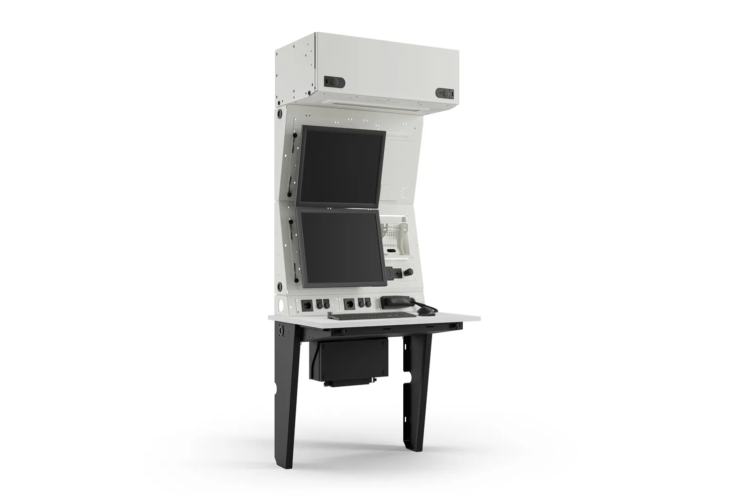 3D Freisteller eines Arbeitsplatzes für ein mobile Defence System