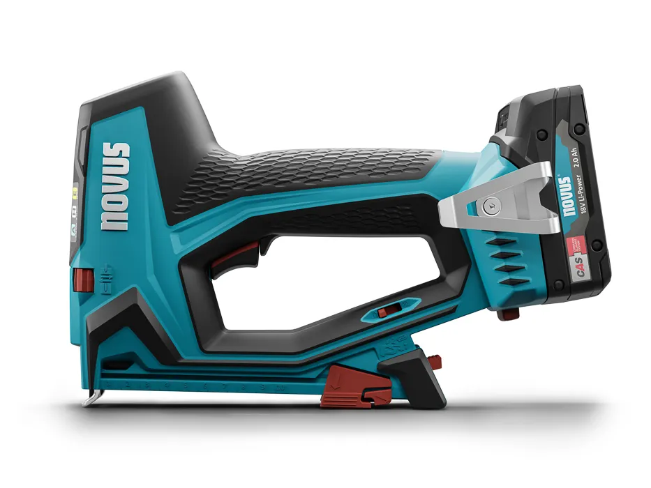 Novus J550 Akkutacker Seitenansicht