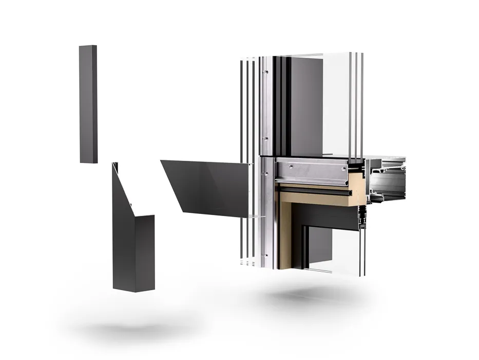 Raico Fassadenprofil – 3D Visualisierung für Bautechnik und Industrieprodukte