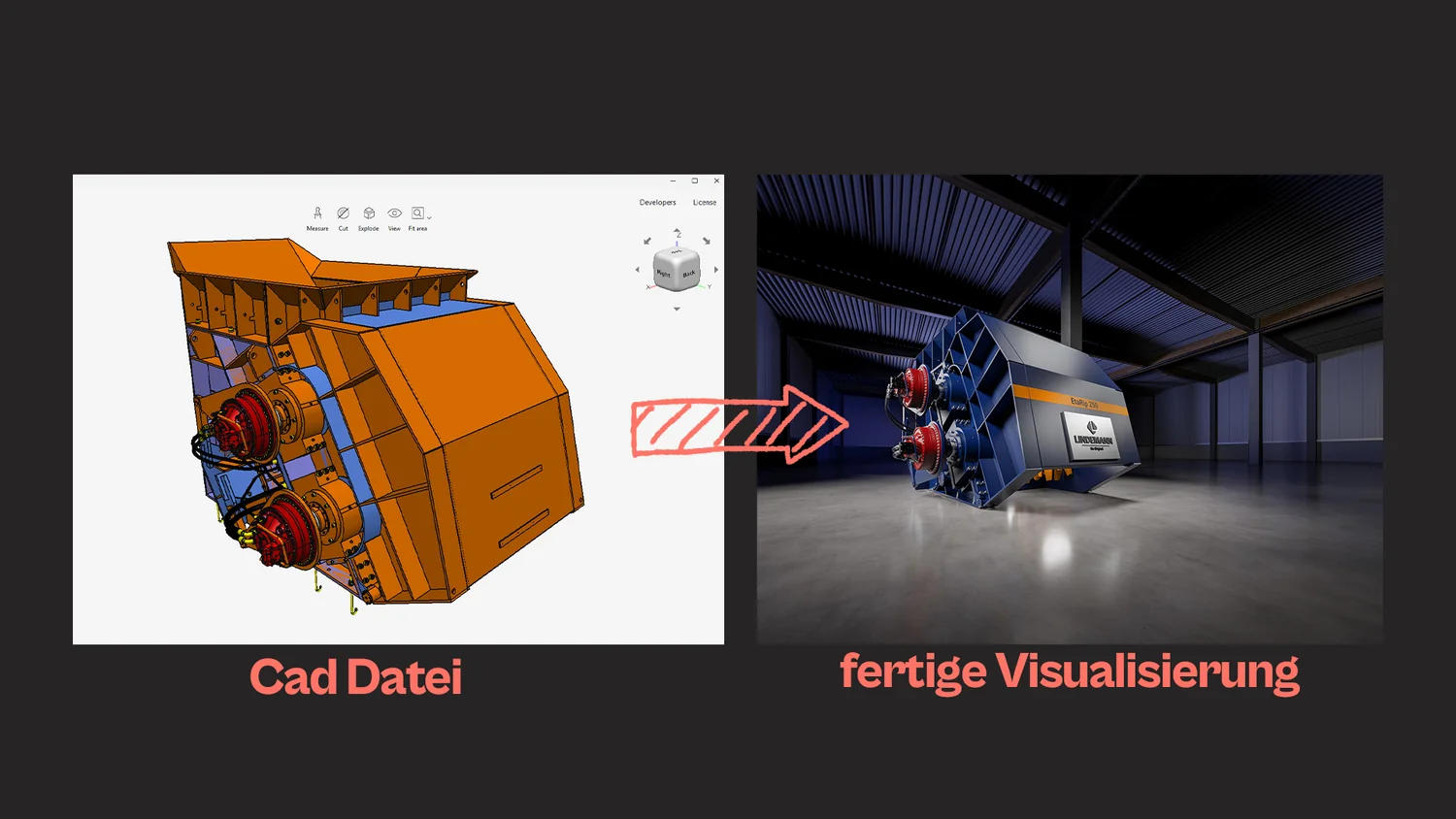 CAD-Daten-Konvertierung für eine 3D Produktvisualisierung
