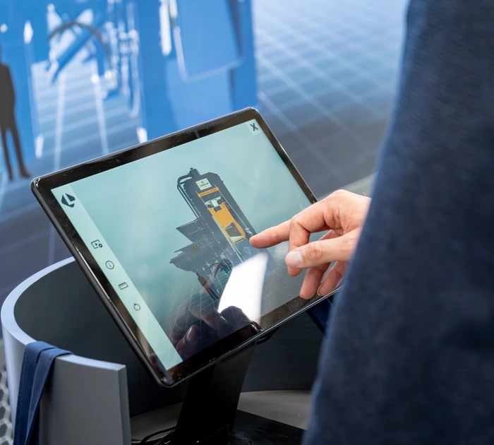 Interaktiver 3D-Messestand von Lindemann auf der IFAT 2026 mit vier LED-Screens – STUDIO KALZ