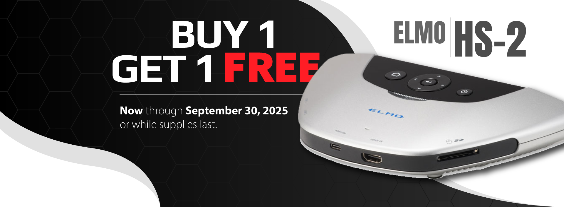 Buy One, Get One FREE – ELMO HS‑2