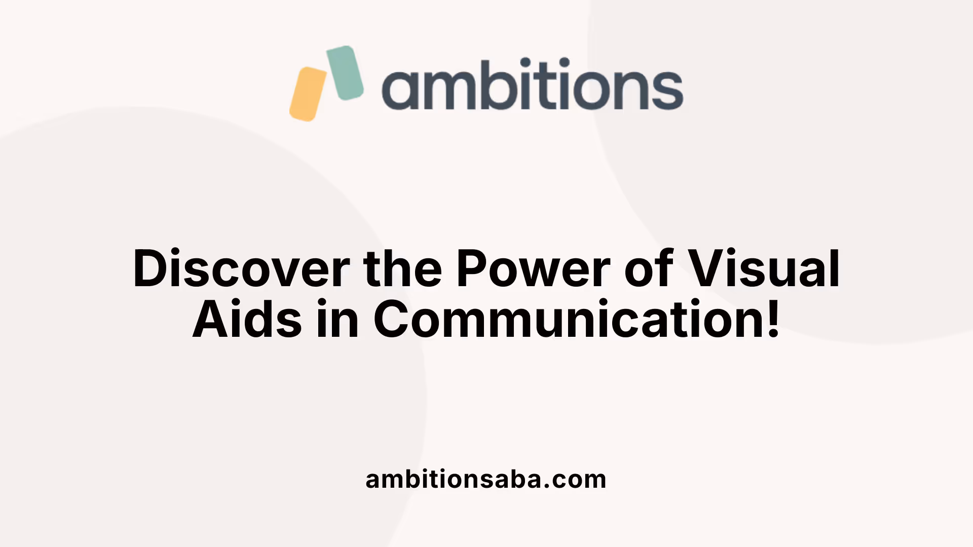 Discover the Power of Visual Aids in Communication!