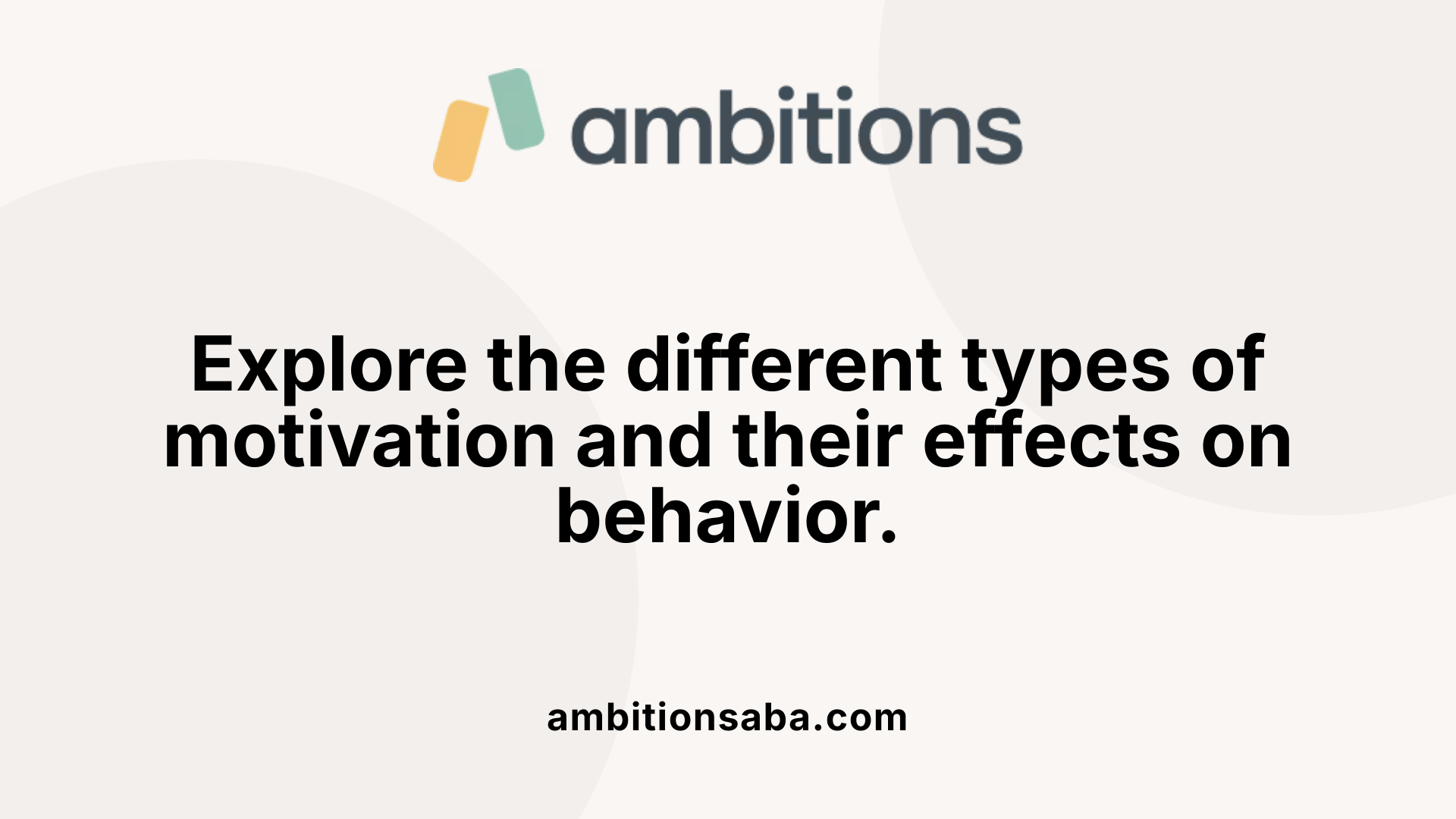 Explore the different types of motivation and their effects on behavior.