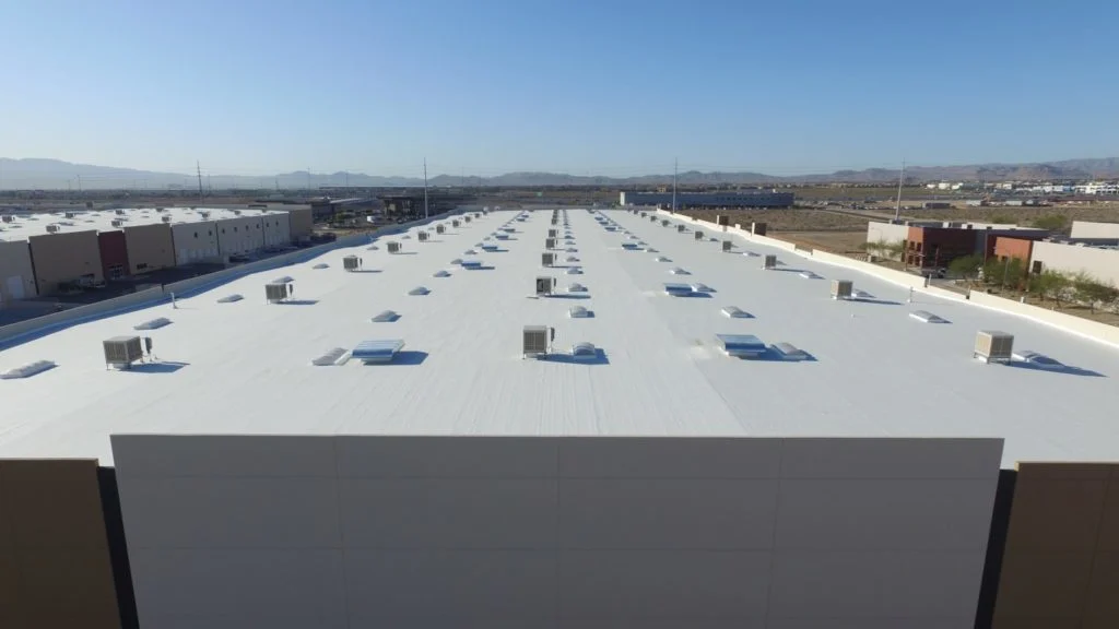 Large construction and roofing project.