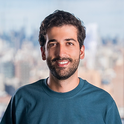 a headshot of Santiago Nestares