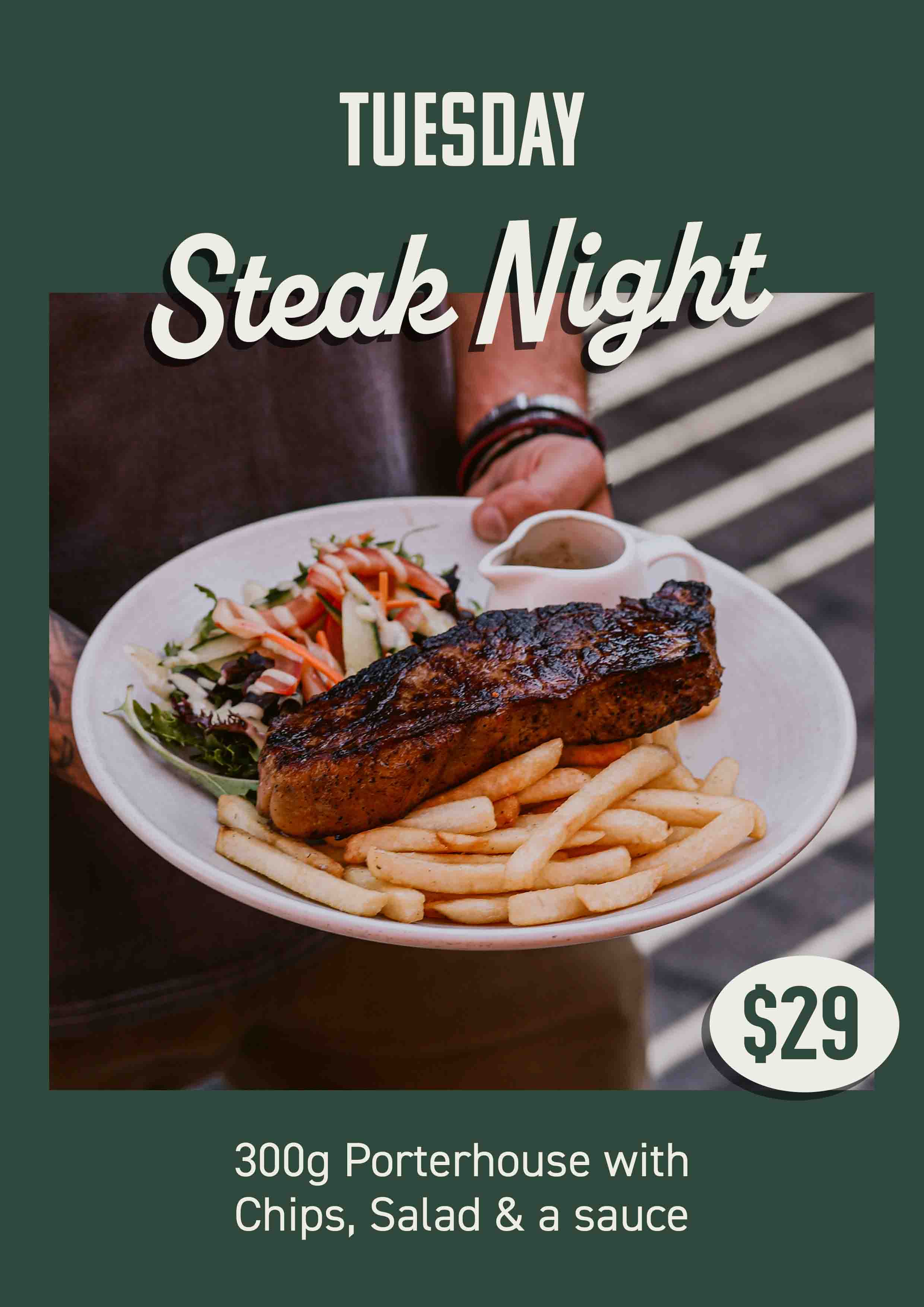 Tuesday Steak Night