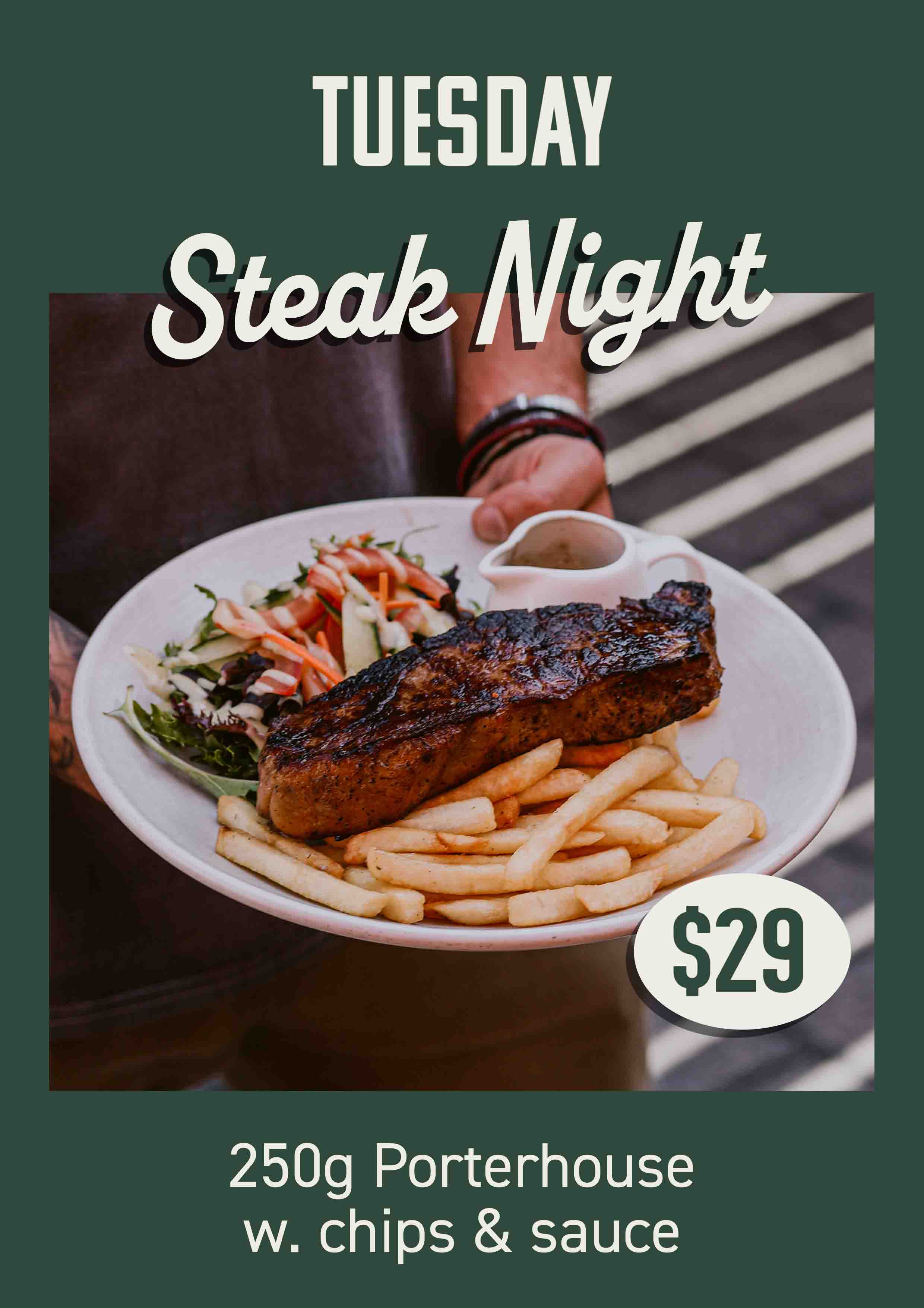 Tuesday Steak Night