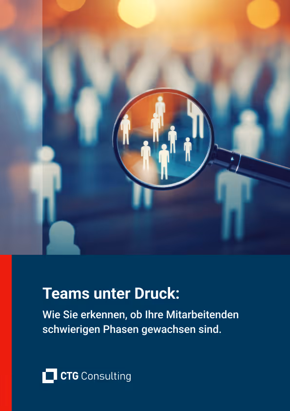 Teams unter Druck: Wie Sie erkennen, ob Ihre Mitarbeitenden schwierigen Phasen gewachsen sind