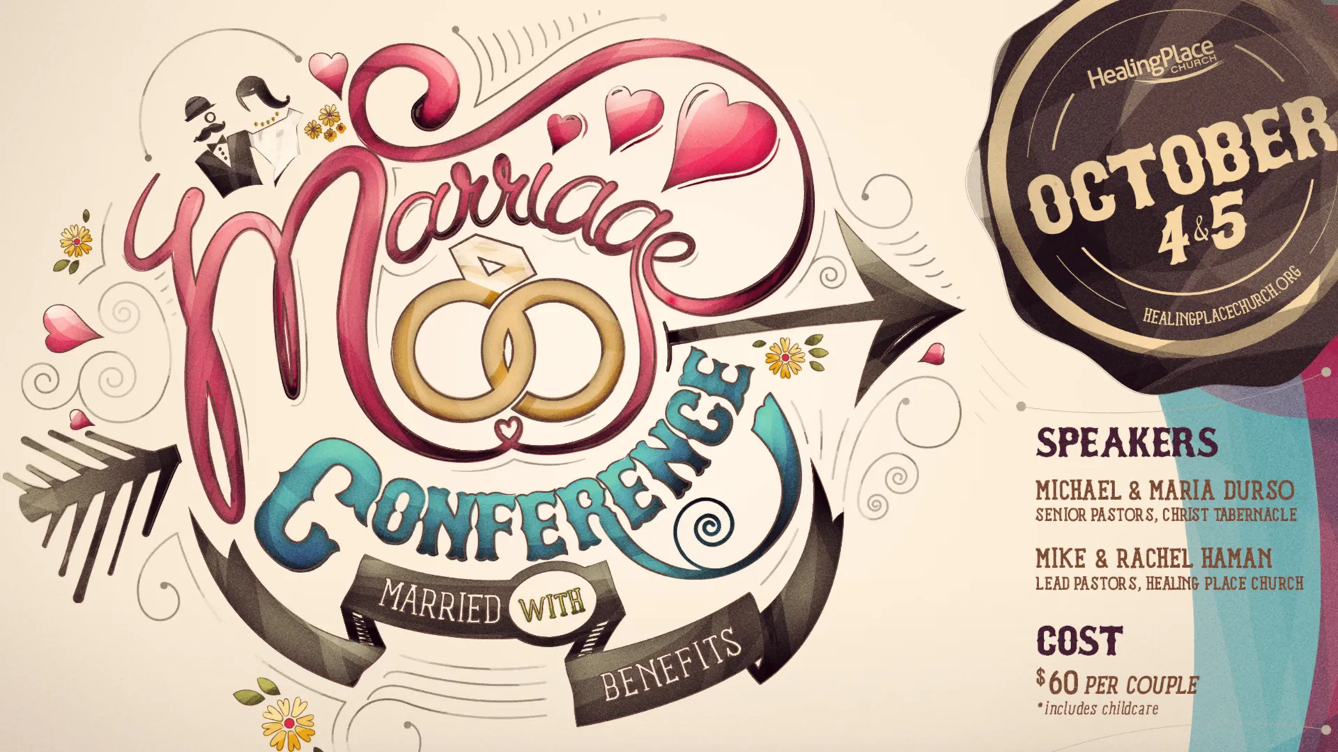 Marriage Conference Ad Design