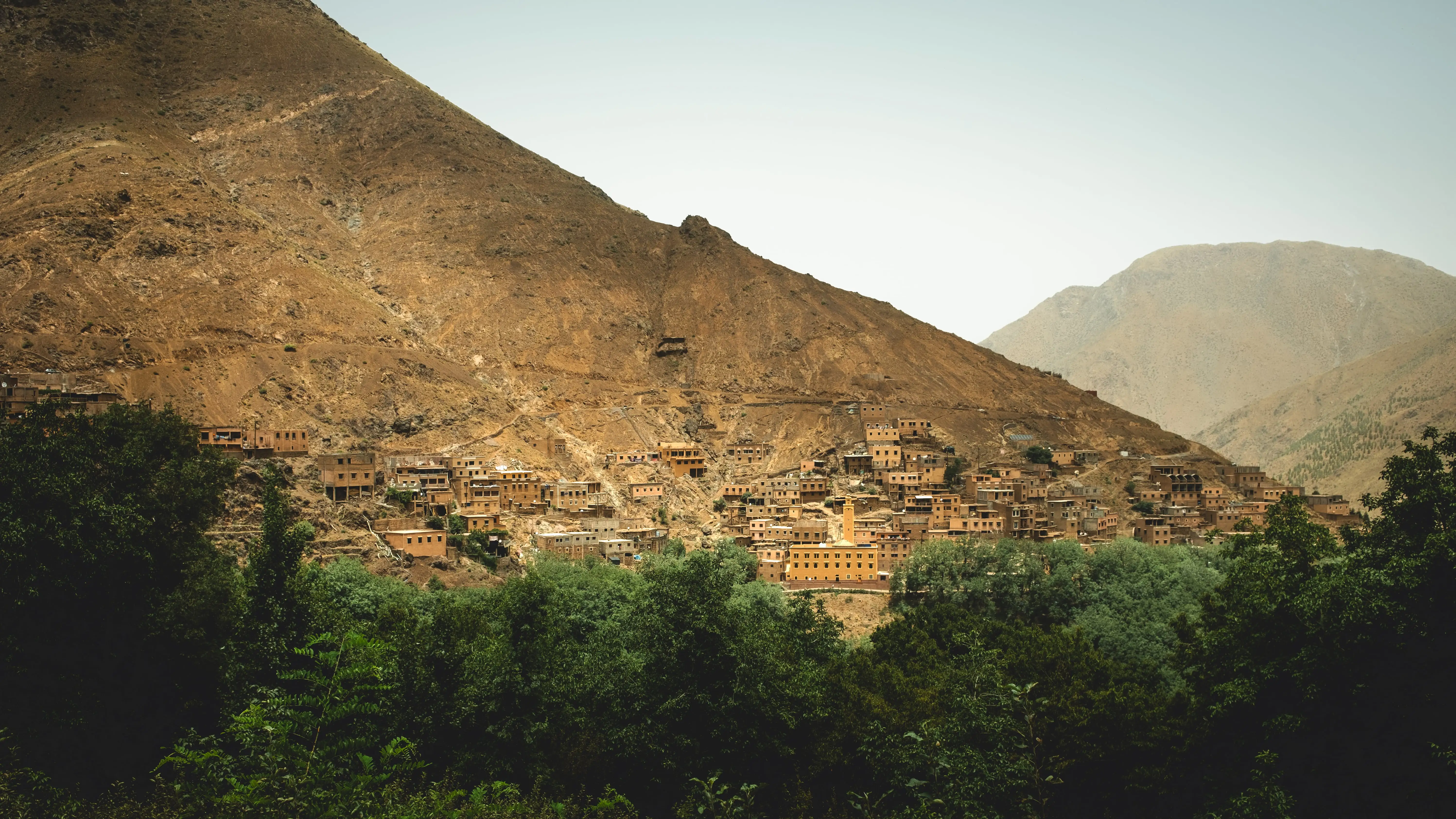 A small village in the atlas mountains