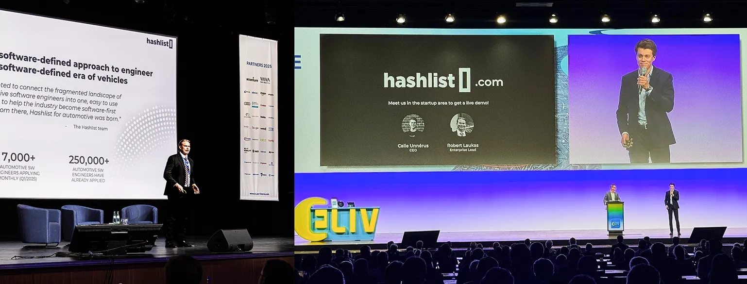Calle Unnerus & Robert Laukas | Hashlist