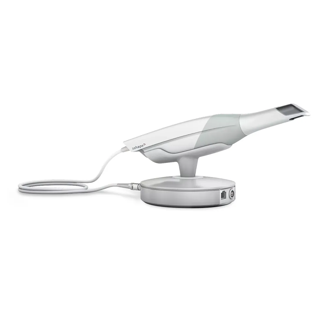 3Shape intraoral scanner on its cradle
