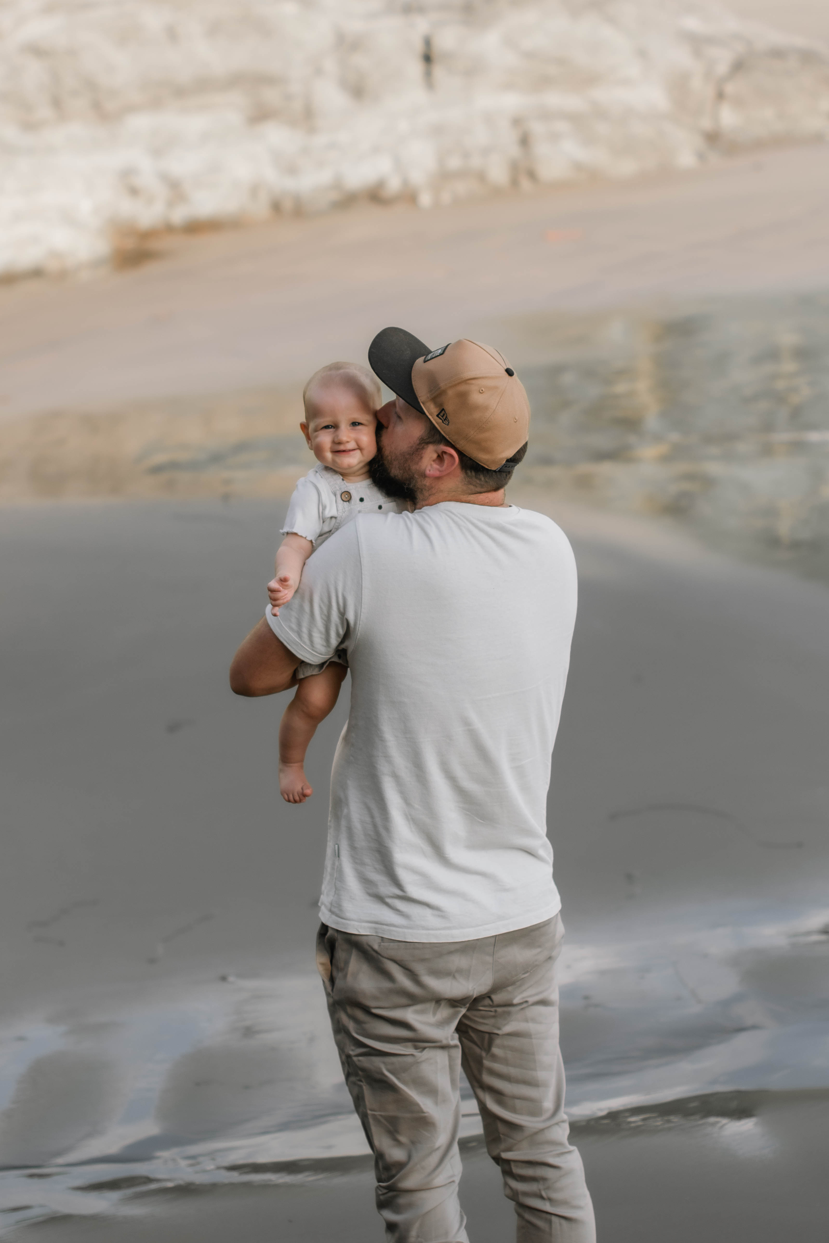 My husband and daughter at Roca Verde