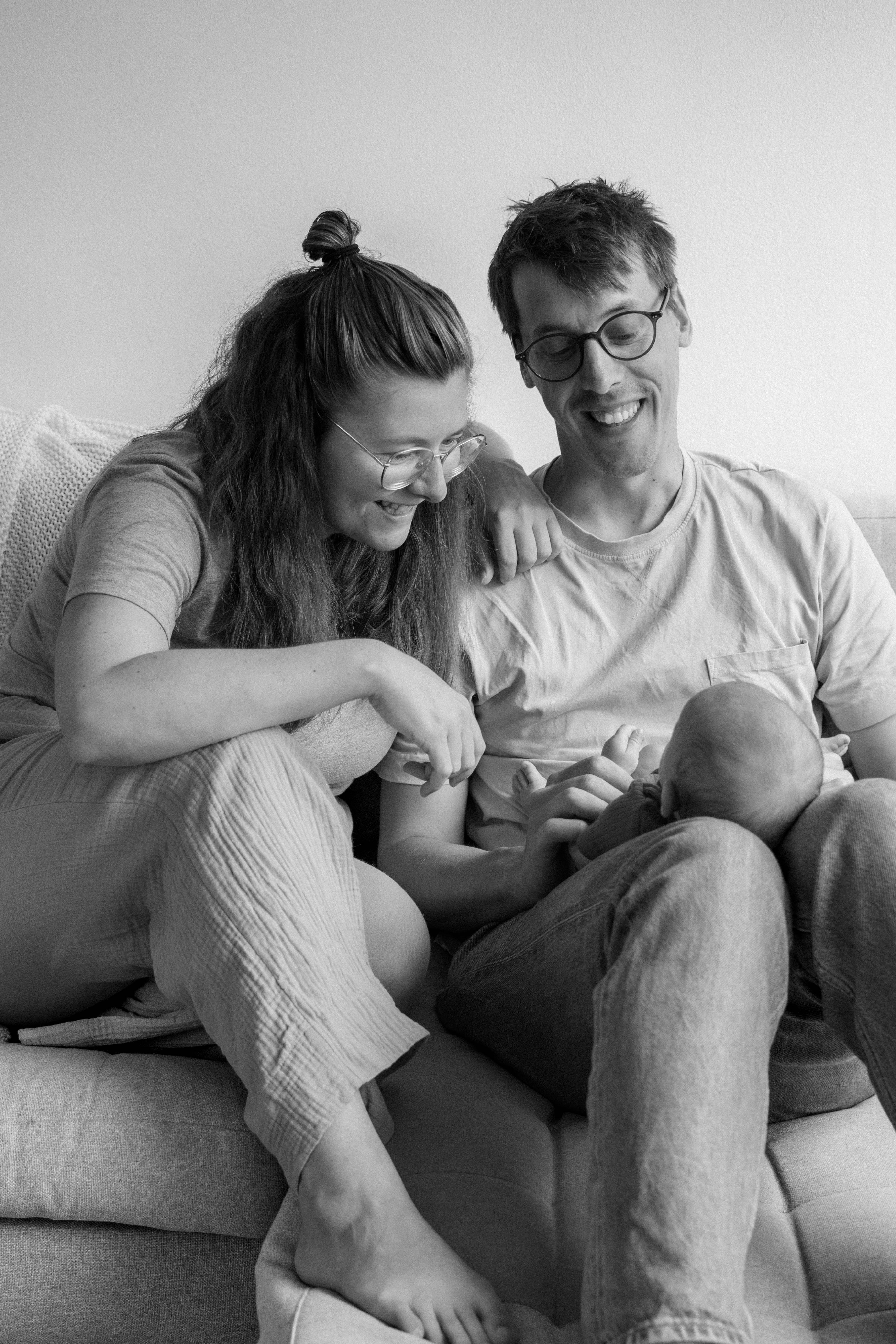 Newborn photoshoot in the Netherlands