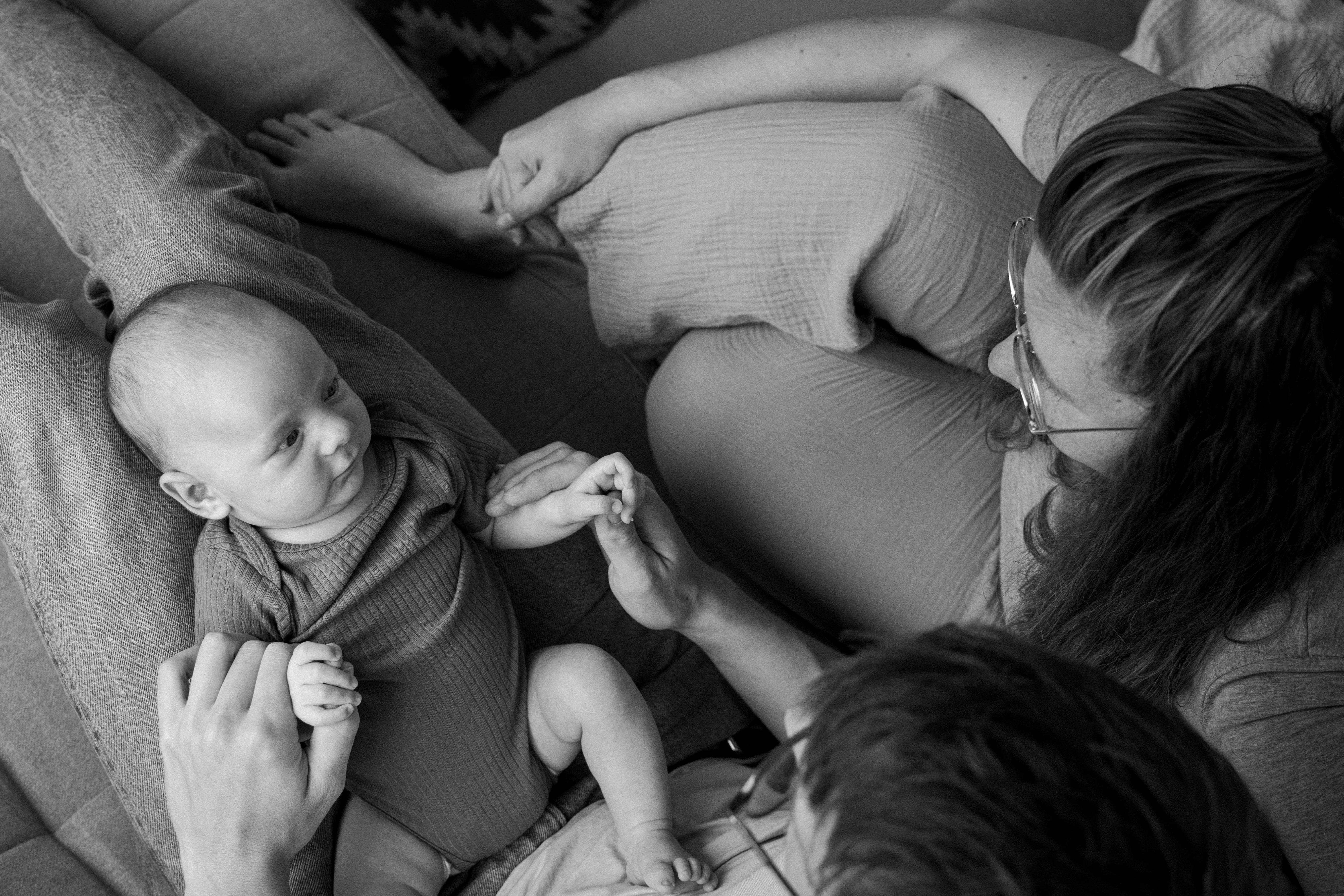 Newborn photoshoot in the Netherlands