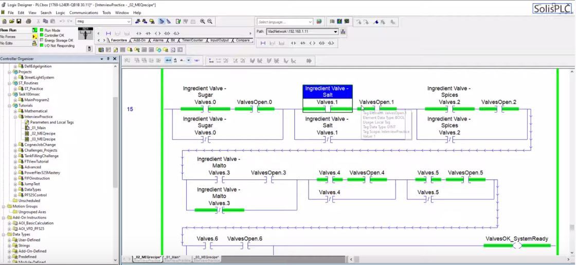 Masked Equals Instruction PLC Programming Bit Manipulation Optimization 2