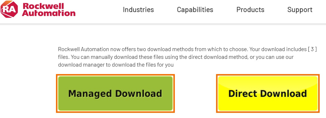 RSLogix 500 - Managed Download and Direct Download