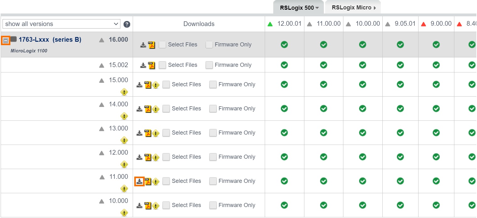 RSLogix 500 Free Download - Choosing the Version