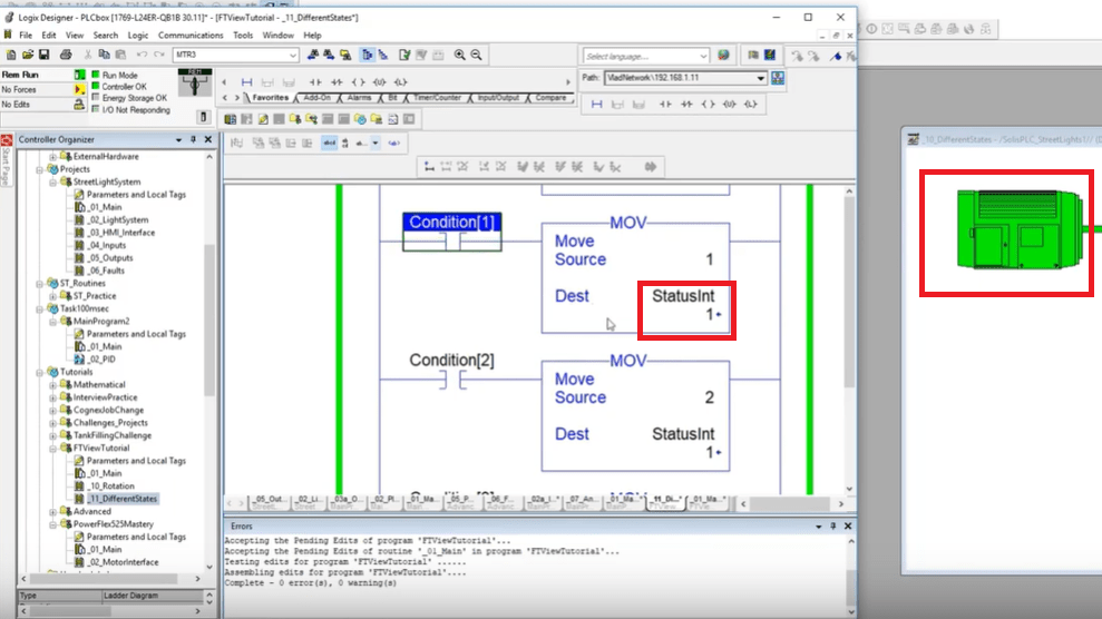 FactoryTalk View Studio ME & SE - Object Animation Through Tags Tutorial Faceplates Image Library