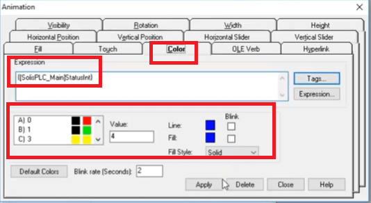 FactoryTalk View Studio ME & SE - Object Animation Through Tags Tutorial Faceplates Image Library