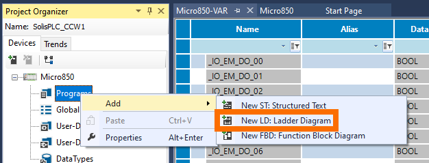 Micro800 New Ladder Logic Diagram