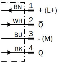 SICK WL12-3P2431 Photo Eye Wiring Diagram