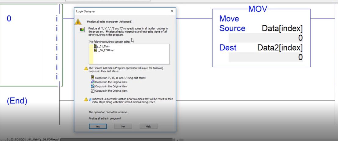 PLC Fault Finding | FOR Loop PLC Fault Diagnosis Troubleshooting in RSLogix 5000 Rockwell