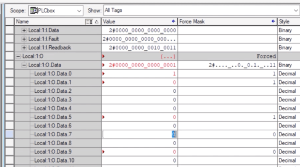 PLC Forces Tutorial - Working with Forced Inputs, Outputs, Troubleshooting & Online Forces RSLogix 5000